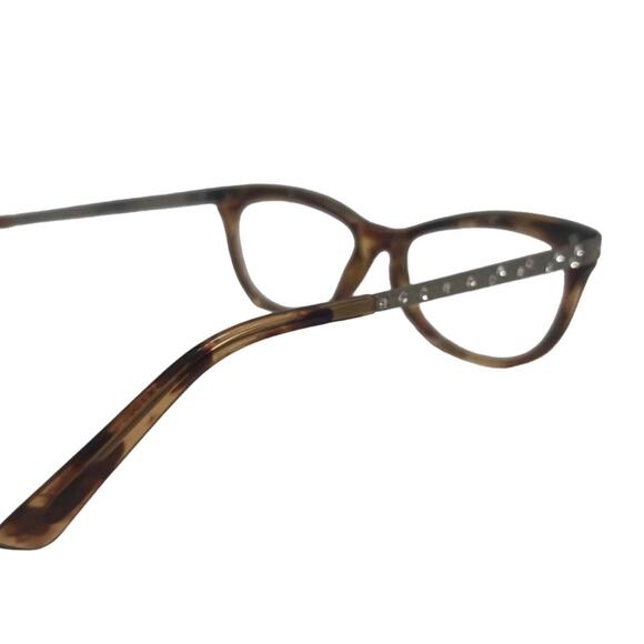 +1.00 FOSTER GRANT Reading Glasses GLAM Crystals Brown Tortoiseshell Frame - Picture 11 of 15